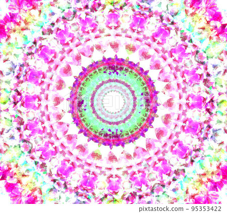 colorful kaleidoscope 95353422