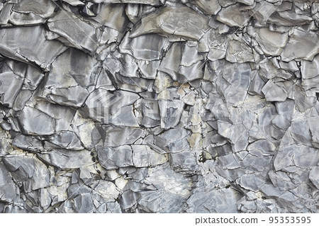 Rock formation detail, limestone mountain 95353595