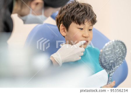兒童牙齒牙齒健康成長生活方式 95356234