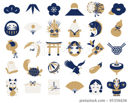 新的一年圖標集 95356836