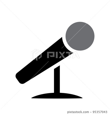 Illustration Vector Graphic of Microphone icon 95357043