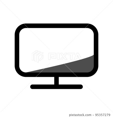 Illustration Vector Graphic of Monitor icon 95357279