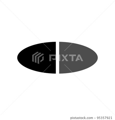 Illustration Vector Graphic of Pill icon Illustration Vector Graphic of Pill icon 95357921