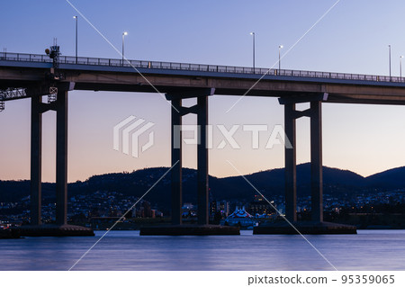 Tasman Bridge in Hobart Tasmania Australia Tasman Bridge in Hobart Tasmania Australia 95359065