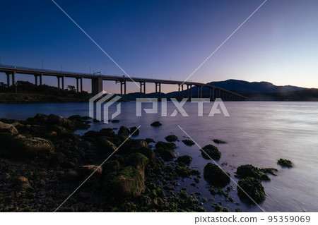 Tasman Bridge in Hobart Tasmania Australia 95359069