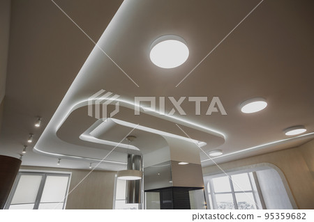 Beautiful modern apartment interior. Real estate concept. 95359682