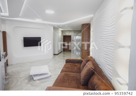 Beautiful modern apartment interior. Real estate concept. 95359742