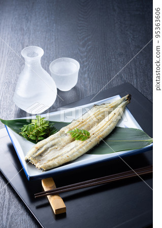 White grilled eel White grilled eel 95363606