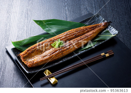 Domestic eel skewers Domestic eel skewers 95363613