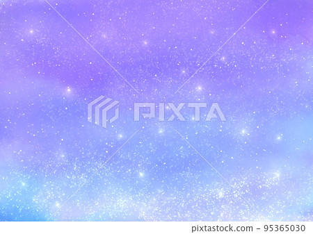 Fantasy starry sky background illustration 95365030