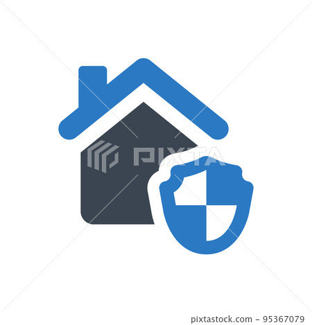 Home insurance icon 95367079