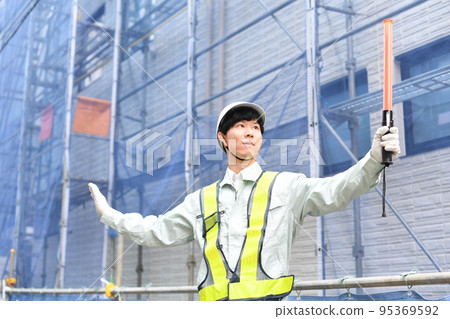 worker with guide rod 95369592