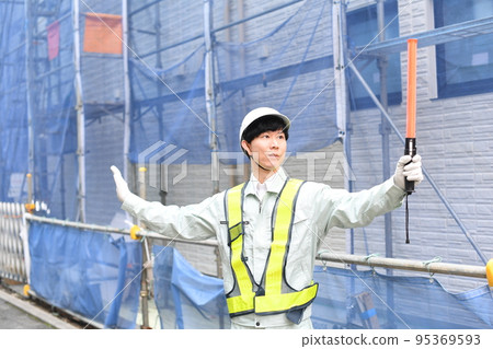 worker with guide rod 95369593
