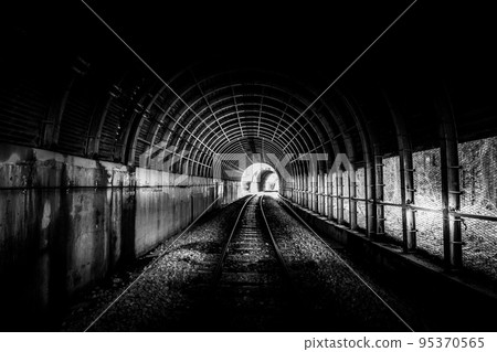 tunnel (snow shed) 95370565