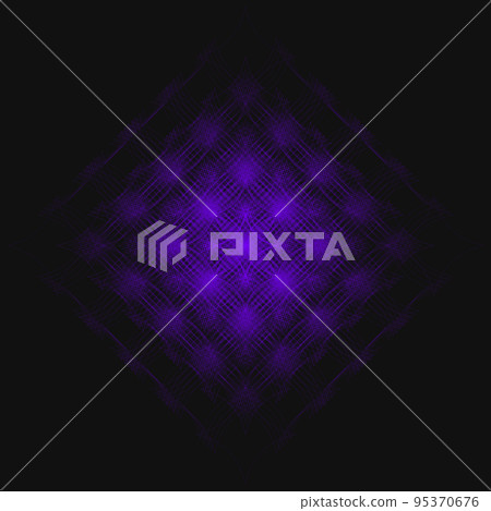 geometric pattern fractal sacred geometry colorful icon profile picture 95370676