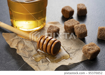 honey and brown sugar honey and brown sugar 95370852