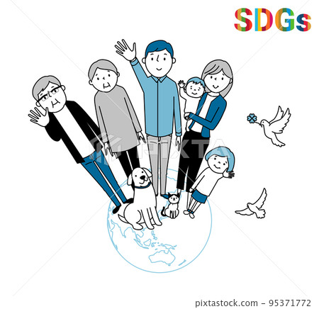 SDGs Goal 16 Peace and Justice for All 95371772