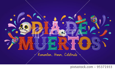 3D Day of the Dead poster 95371933