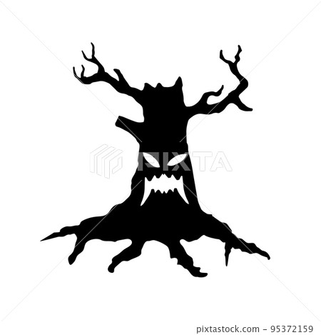 Halloween Tree for Your Design for the Holiday Halloween 95372159
