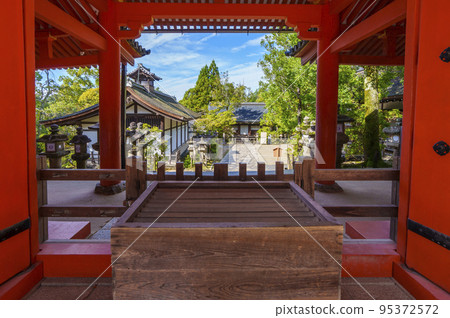 Kasuga Taisha Shrine inside gate 95372572