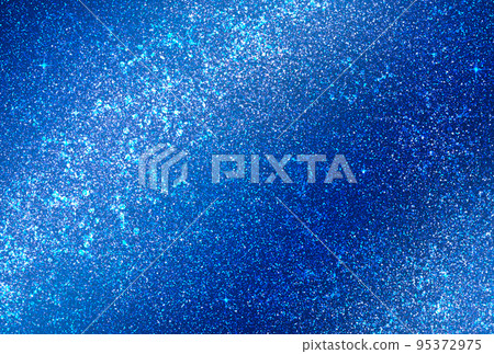 Background material_lame glitter_blue 95372975