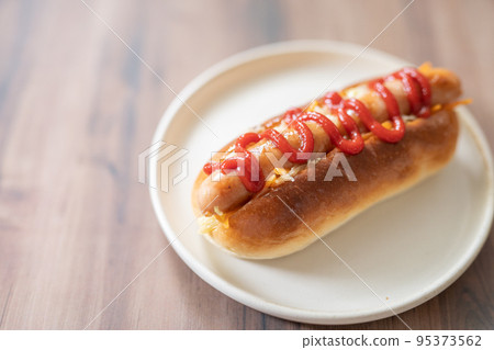 Handmade hot dog Handmade hot dog 95373562