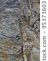 Rocks seen along the Arakawa riverbed in Chichibu 95373603