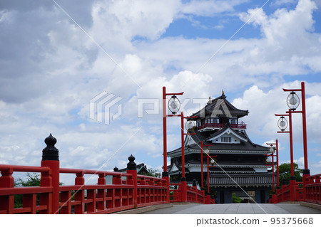 ≪Scenery≫ Cheongju Castle seen from the Ote Bridge, reminiscent of Studio Ghibli 2 95375668