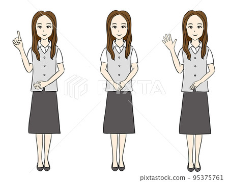 辦公室衣服的女人 95375761