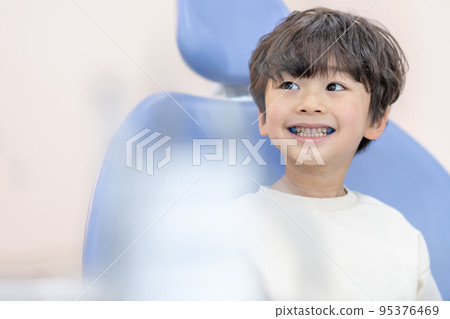兒童牙齒牙齒健康成長 兒童牙齒牙齒健康成長 95376469
