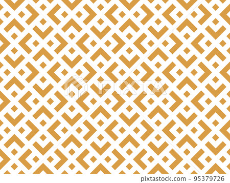 Abstract geometric pattern. A seamless vector background. White and gold ornament. Graphic modern pattern. Simple lattice graphic design Abstract geometric pattern. A seamless vector background. White and gold ornament. Graphic modern pattern. Simple lattice graphic design 95379726