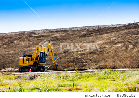 工程車輛、重型設備、反鏟 95380192