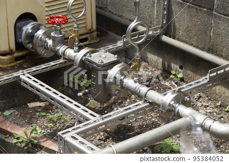 Stainless steel piping 95384052