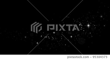 white dust light png. Bokeh light effect background. Christmas glowing dust background Christmas glowing light bokeh confetti and glitter texture overlay for your design. 95384373