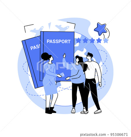 Ready for traveling isolated cartoon vector illustrations. 95386671
