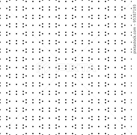 Seamless pattern made of precisely aligned vector dots, ideal geometry, trendy texture Seamless pattern made of precisely aligned vector dots, ideal geometry, trendy texture 95387193