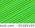abstract green background oblique lines parallel bright pattern spring 95389189