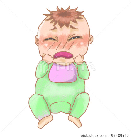 寶寶毛病發燒綠衣服 95389562