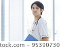 白大褂男醫生護士 95390730