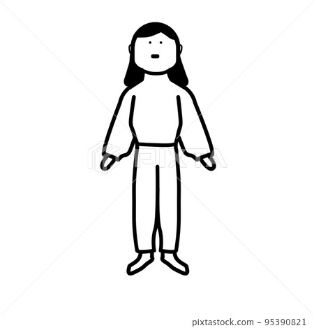 一位工作的家庭主婦 一位工作的家庭主婦 95390821