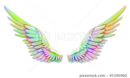 帶面具的翅膀羽毛翅膀鳥黃色 帶面具的翅膀羽毛翅膀鳥黃色 95390960