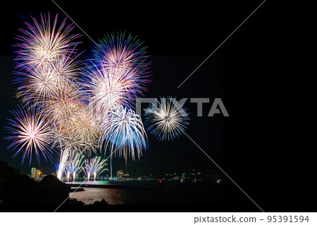 Toi Summer Festival Marine Fireworks Festival, Izu City, Shizuoka Prefecture Toi Summer Festival Marine Fireworks Festival, Izu City, Shizuoka Prefecture 95391594