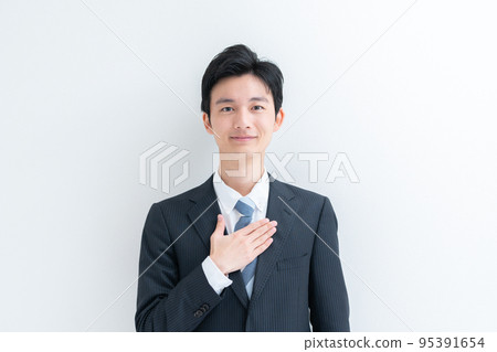 商人，信任，信任，安全 95391654
