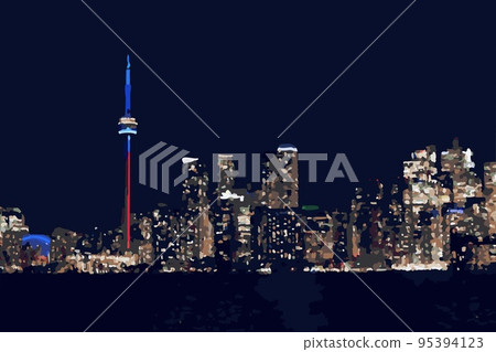 Night view of Toronto Night view of Toronto 95394123