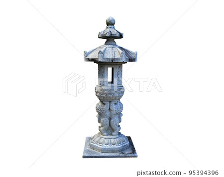 佛教寺廟石燈籠，Nukki 95394396