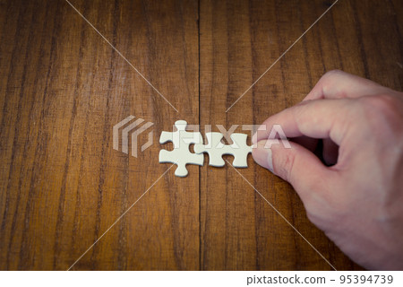 Docking puzzle pieces (mystery solving) Docking puzzle pieces (mystery solving) 95394739