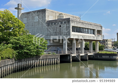 Walking around Sokajuku/Shinmei Drainage Pump Station in Saitama Prefecture 95394989