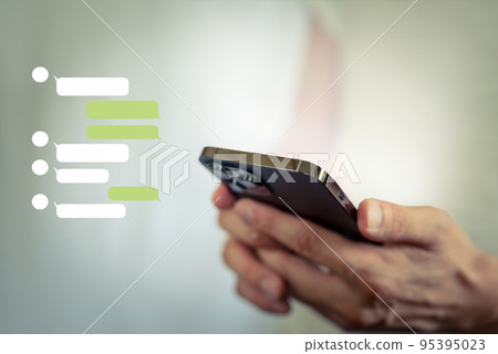 Talk room (operate mobile phone) 95395023