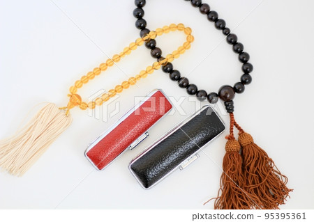 念珠和印章，註冊印章 95395361