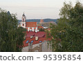 View on Gediminas Tower and church in VIlnius, Lithuania 95395854